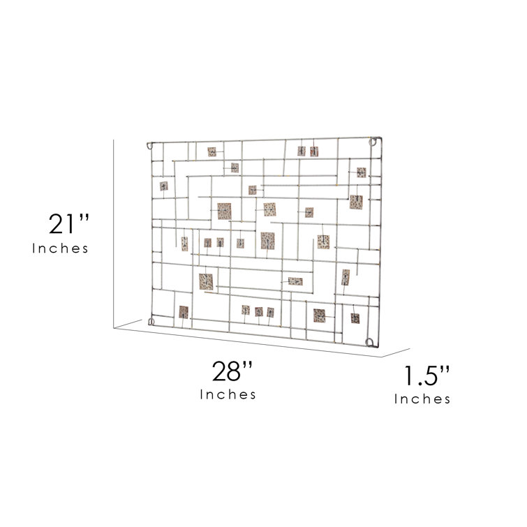 World Menagerie Metal Wall Décor Wayfair Canada